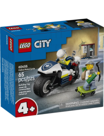 LEGO City - La course-poursuite en moto de police 60455