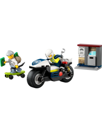 LEGO City - La course-poursuite en moto de police 60455