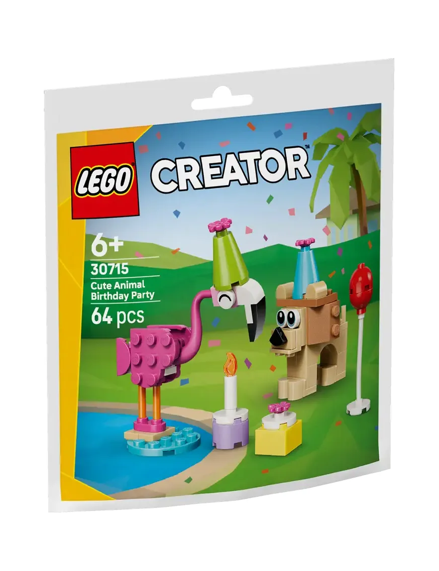LEGO Polybag - La fête danniversaire des adorables animaux 30715