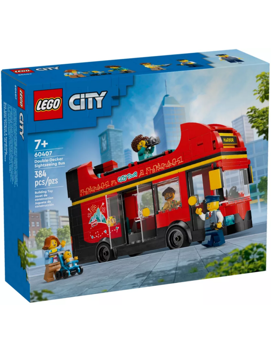 LEGO City Le bus rouge à deux étages 60407