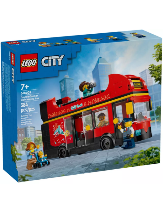 LEGO City Le bus rouge à deux étages 60407
