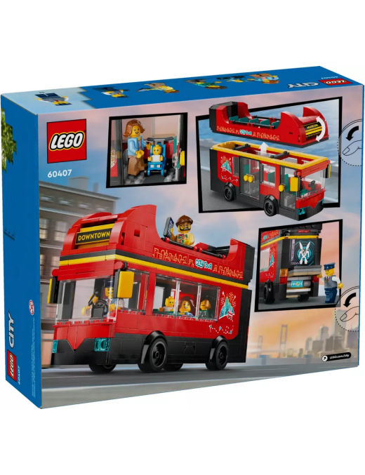 LEGO City Le bus rouge à deux étages 60407