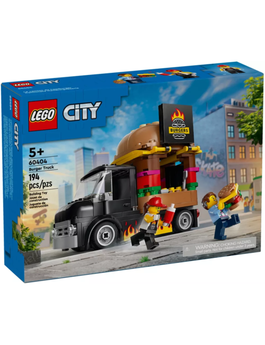 LEGO City Le food-truck de burgers 60404