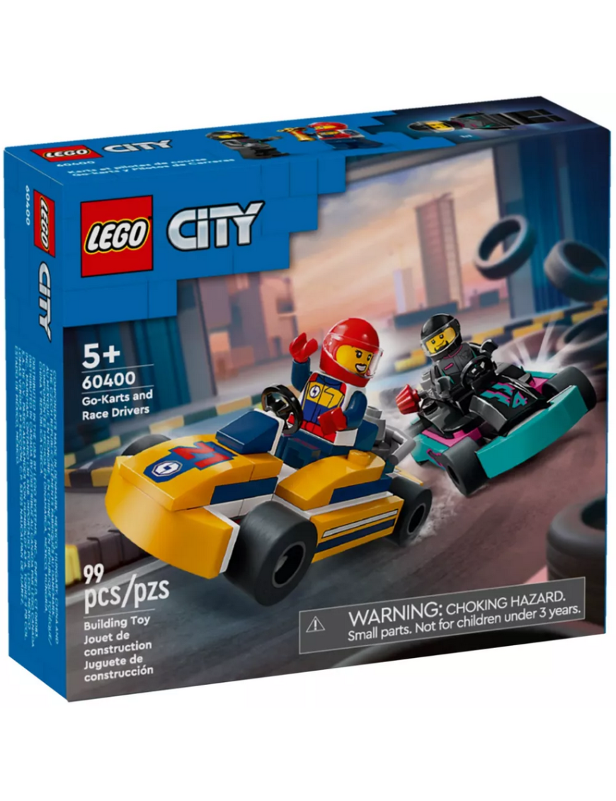 LEGO City - Les karts et les pilotes de course 60400