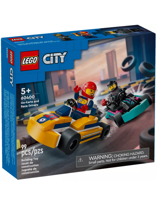 LEGO City - Les karts et les pilotes de course 60400