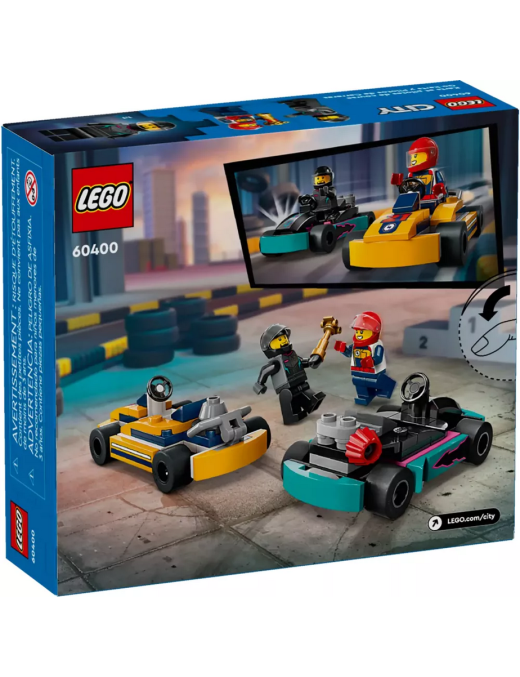 LEGO City - Les karts et les pilotes de course 60400