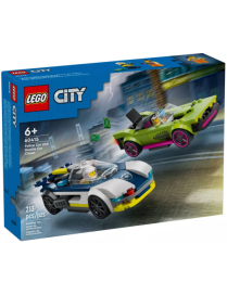 LEGO City La course-poursuite entre la voiture de police 60415