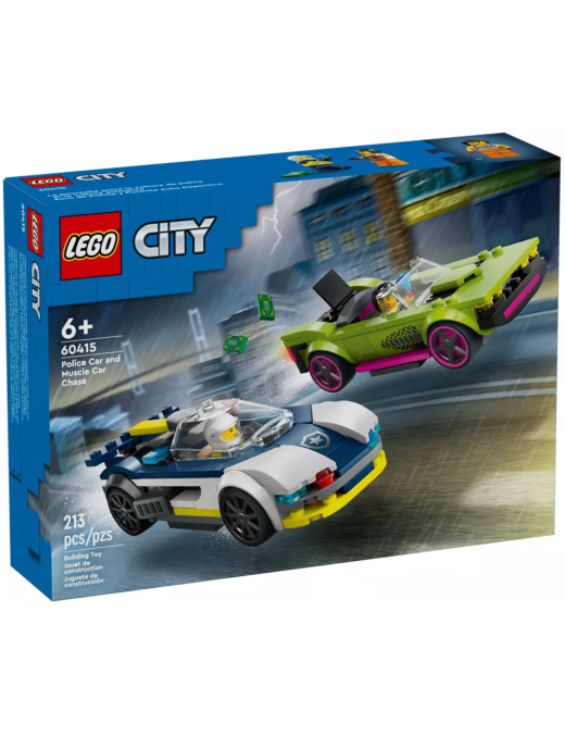 LEGO City La course-poursuite entre la voiture de police 60415
