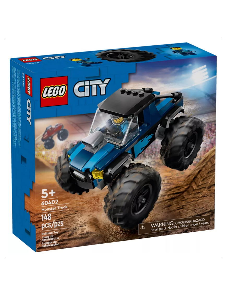 LEGO City Le Monster Truck bleu 60402