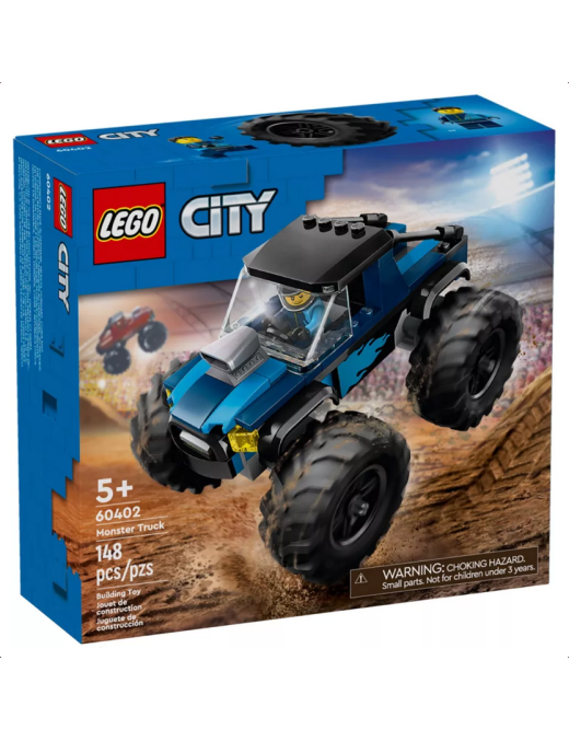 LEGO City Le Monster Truck bleu 60402