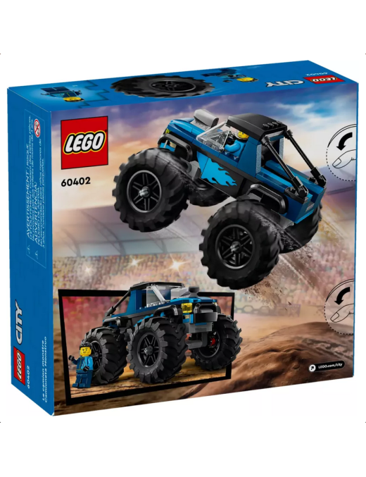 LEGO City Le Monster Truck bleu 60402