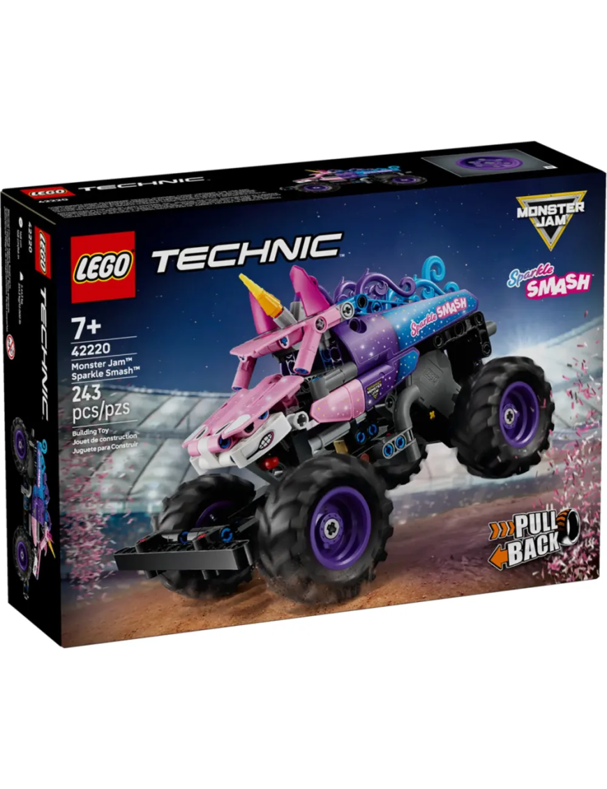 LEGO Technic Monster Jam Sparkle Smash à rétrofriction 42220