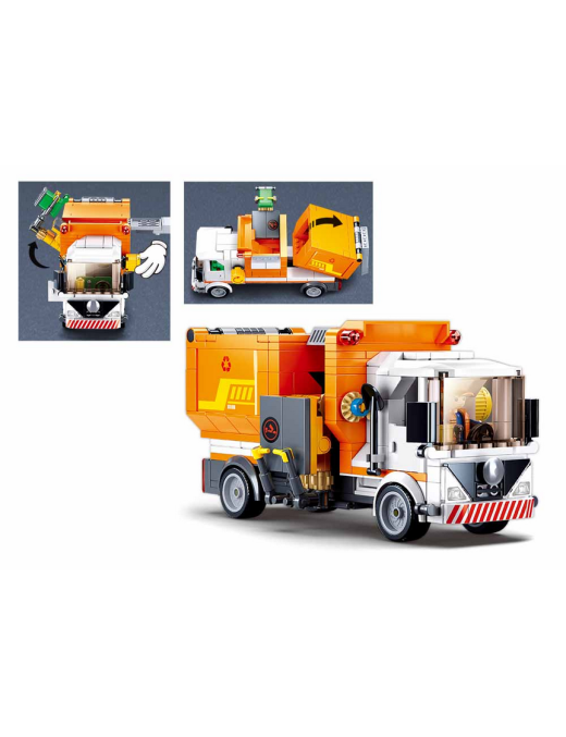 Town - Camion poubelle SLUBAN M38-B1066