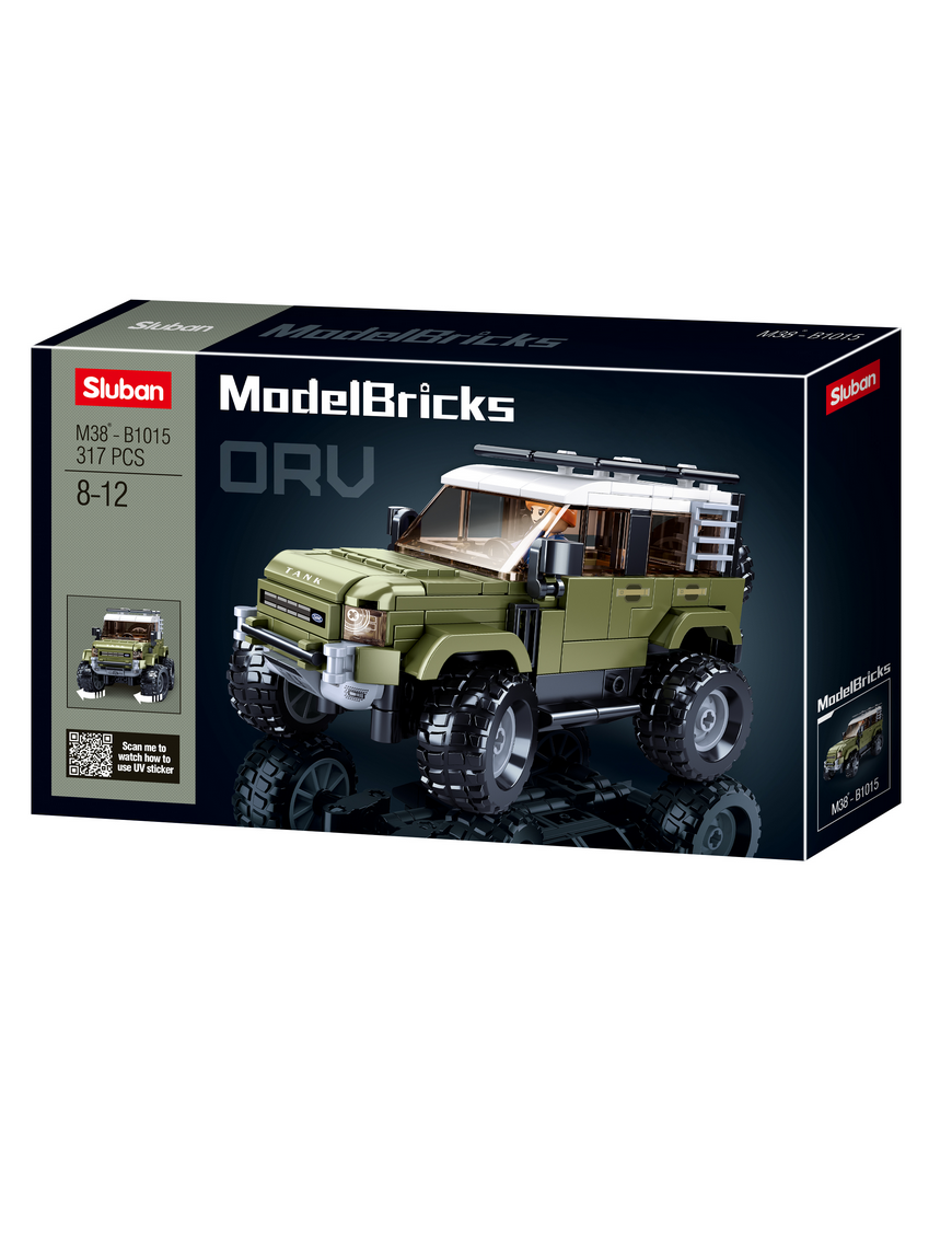 Model Bricks - SUV Anglais tout-terrain SLUBAN M38-B1015