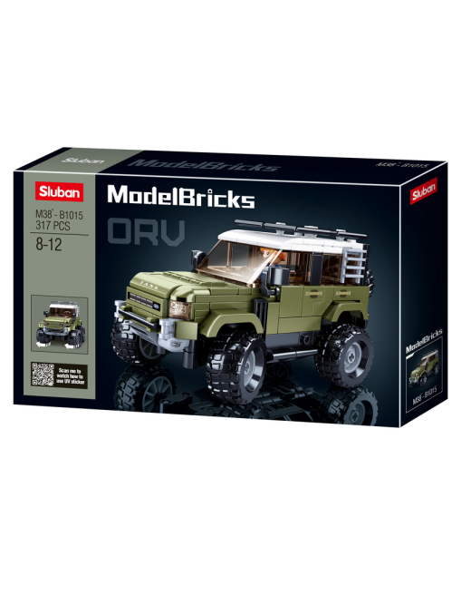 Model Bricks - SUV Anglais tout-terrain SLUBAN M38-B1015