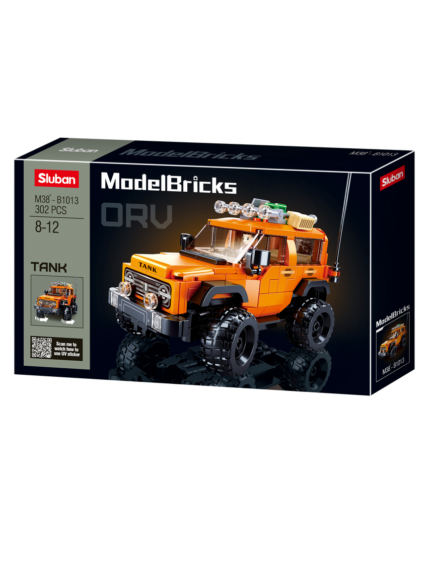 Model Bricks - SUV Américain Bronx SLUBAN M38-B1013