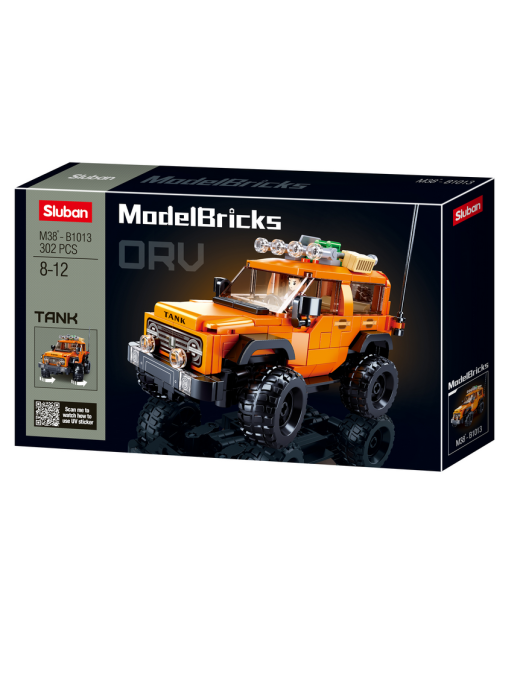Model Bricks - SUV Américain Bronx SLUBAN M38-B1013
