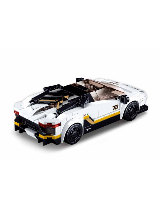 Model Bricks - Voiture Italienne Blanche SLUBAN M38-B0957