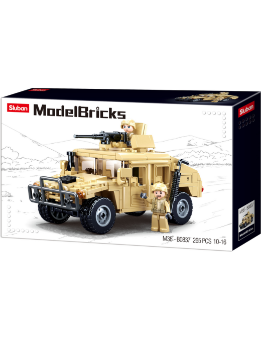 Model Bricks - Véhicule tout Terrain SLUBAN M38-B0837