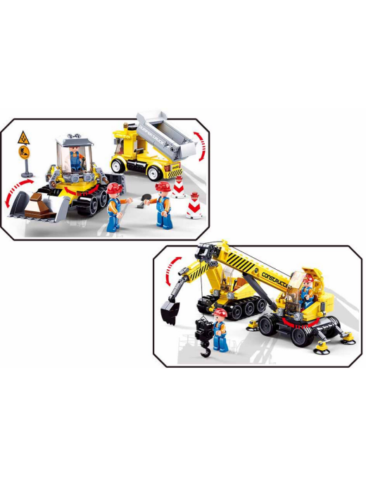 Town Construction - Coffret de chantier SLUBAN M38-B0810