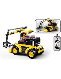 Town Construction - Excavatrice sur roues SLUBAN M38-B0805