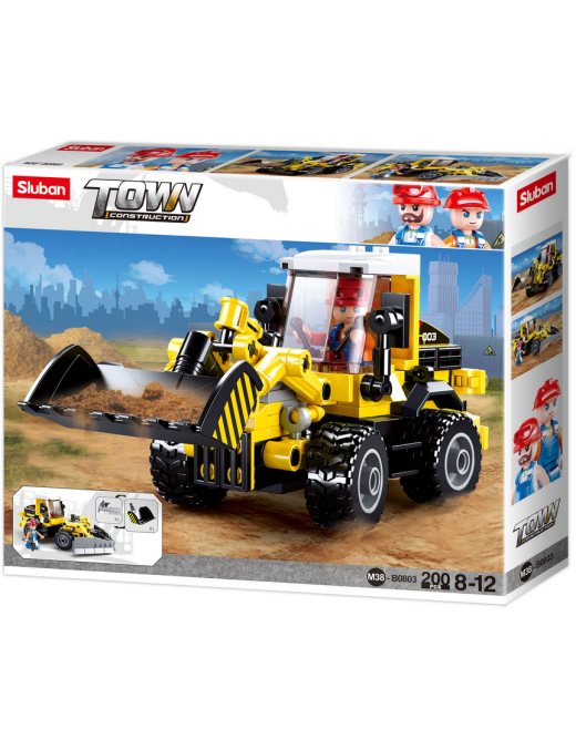 Town Construction - Pelleteuse SLUBAN M38-B0803