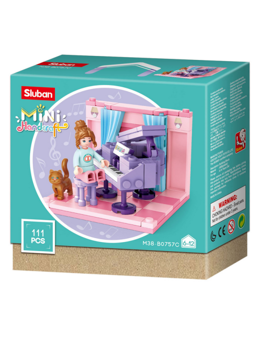 Mini Handcraft - Maison Piano SLUBAN M38-B0757C