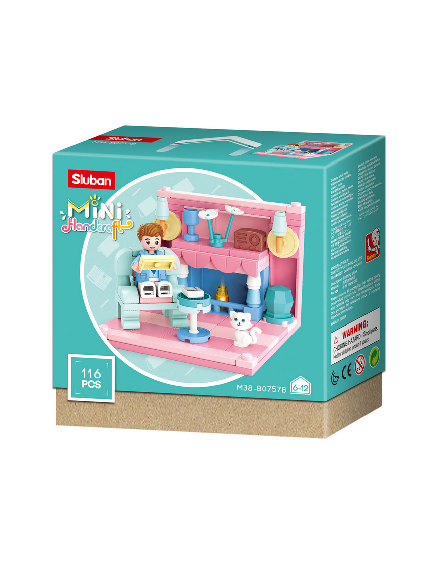 Mini Handcraft - Maison Salon SLUBAN M38-B0757B