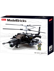 Model Bricks - Helicoptère de combat SLUBAN M38-B0752