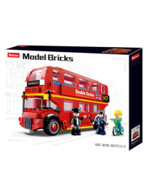 Model Bricks - Bus à deux étages Londonnien SLUBAN