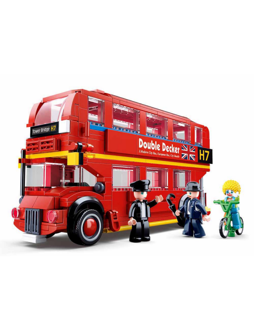Model Bricks - Bus à deux étages Londonnien SLUBAN