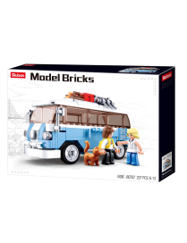 Model Bricks - Bus Hippy Classique SLUBAN