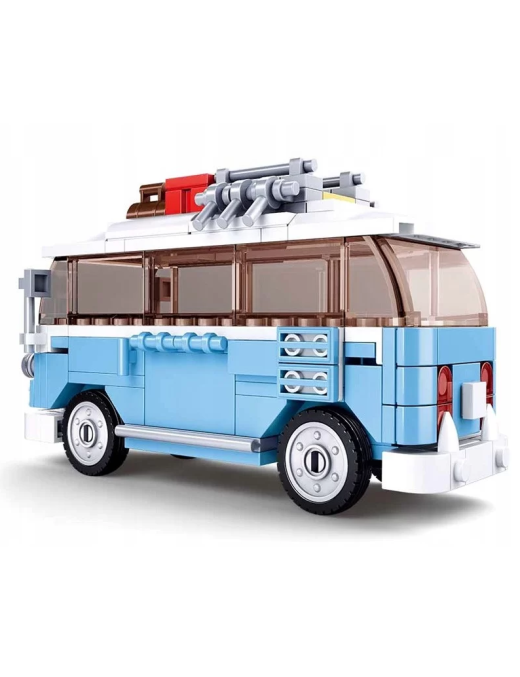 Model Bricks - Bus Hippy Classique SLUBAN