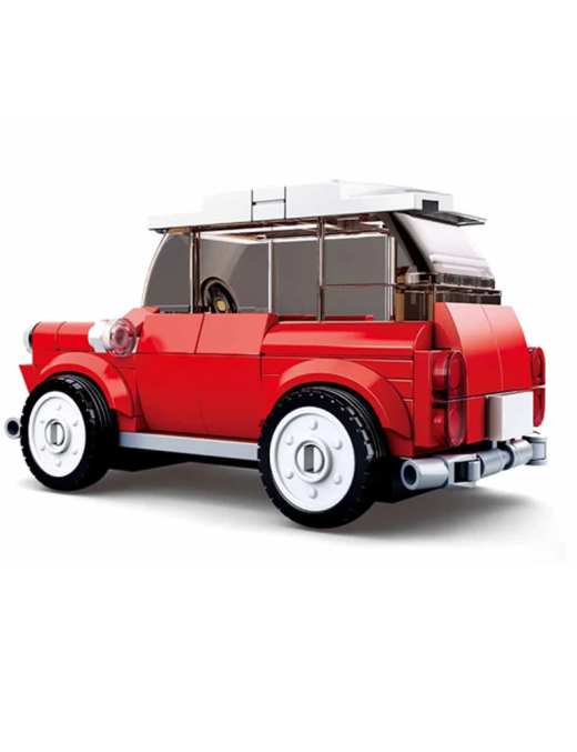 Model Bricks - Mini voiture rouge SLUBAN