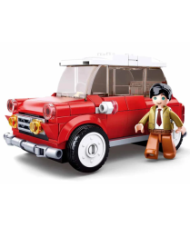 Model Bricks - Mini voiture rouge SLUBAN
