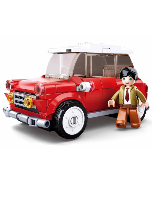 Model Bricks - Mini voiture rouge SLUBAN